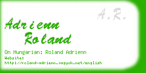 adrienn roland business card